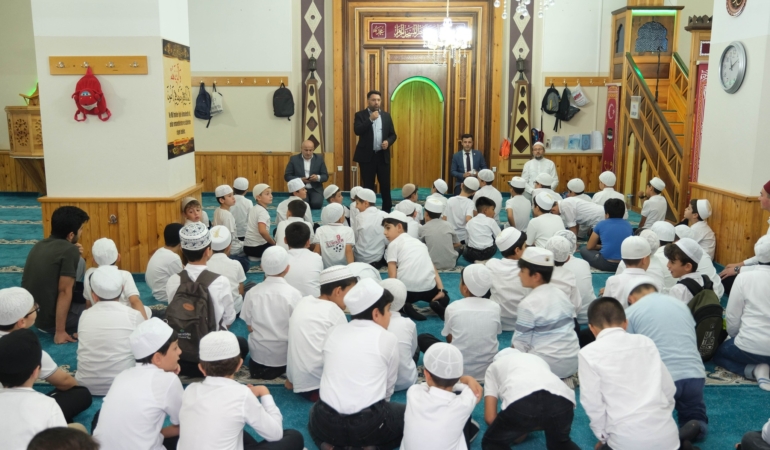 Şemseddin Uçar Camii’nde Örnek Program