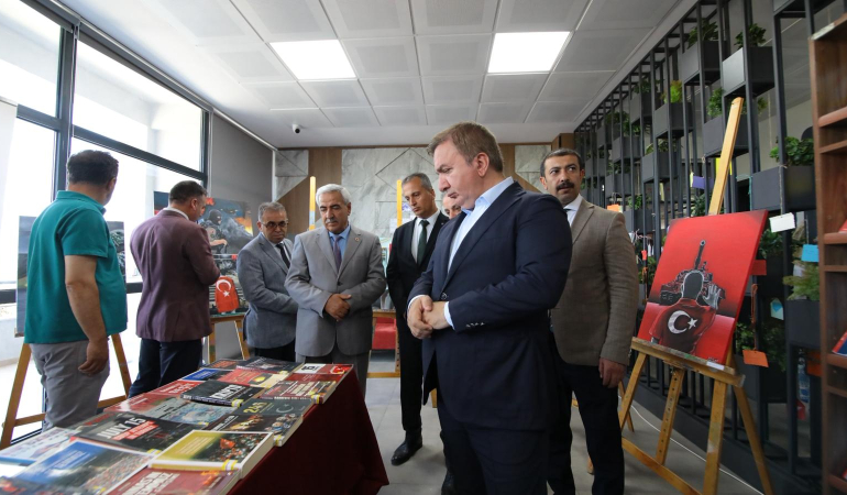 Erzincan’da 15 Temmuz Sergisine Yoğun İlgi