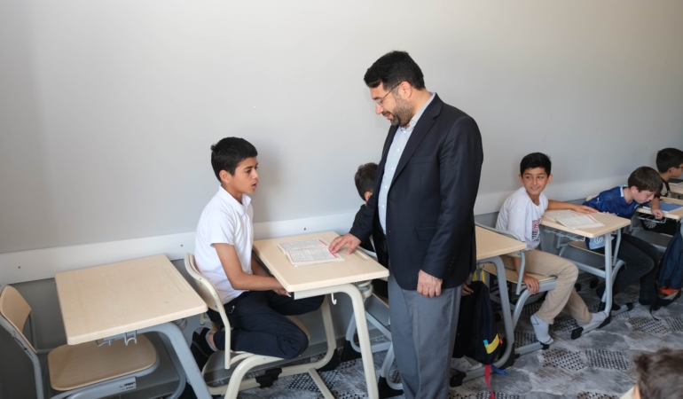 Geleceğimizin Teminatı Olan Evlatlarımız İçin Hep Birlikte Gayret Ediyoruz