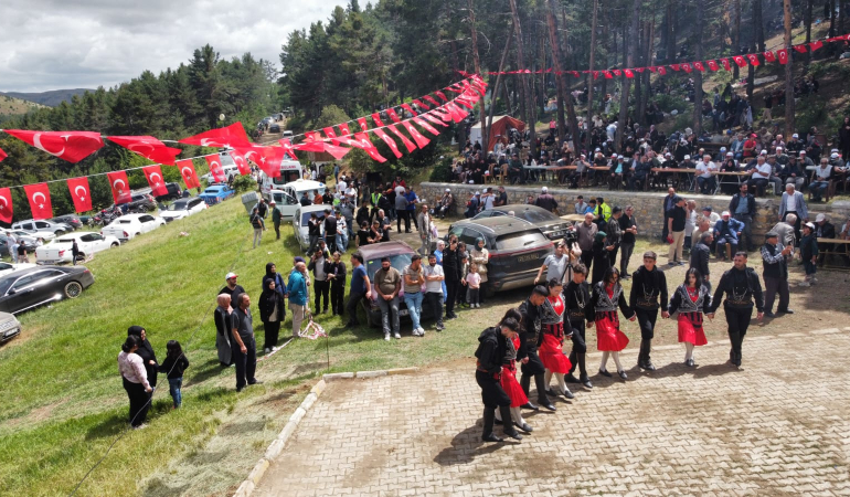 Söğütlü Ernek yaylası yayla şenliği coşkulu geçti
