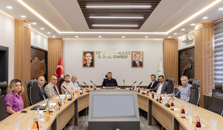 Erzincan İl Encümeni Toplantısı Vali Yardımcısı Canpolat Başkanlığında Gerçekleşti
