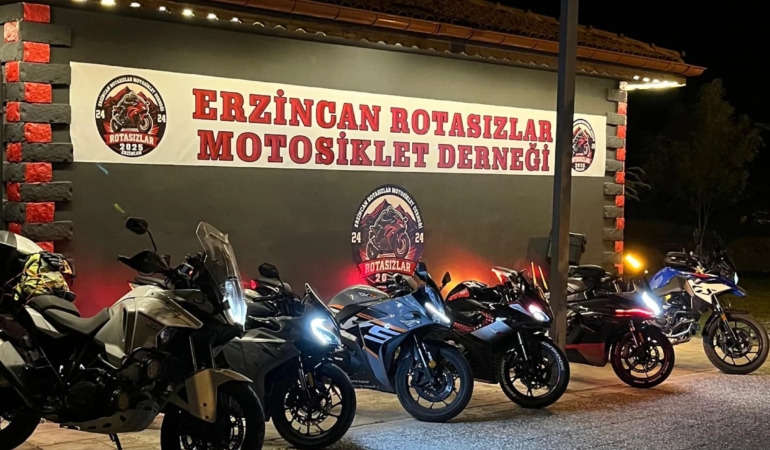 Erzincan’da Motosiklet Tutkusuna Resmi Bir Çatı