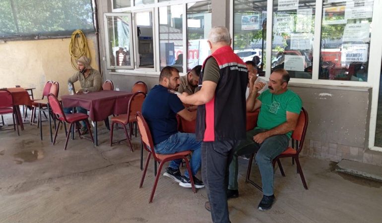 Çağlayan’da Hasat Öncesi Sıkı Denetim
