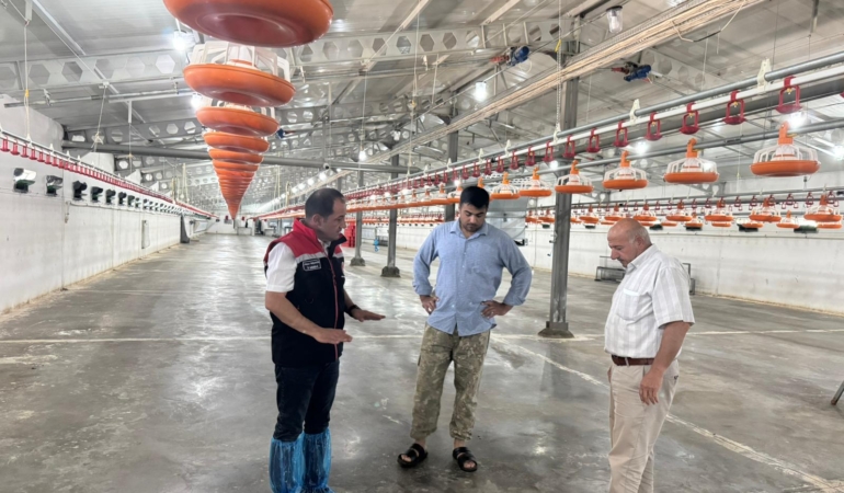 İl Müdürü Koçaker Çiftlik Ziyaretinde