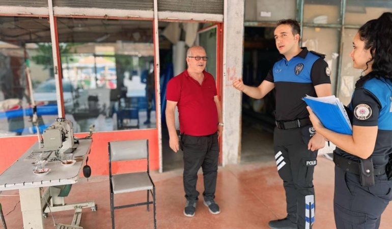 Erzincan Emniyeti’nden Esnafa Güvenlik Ziyareti
