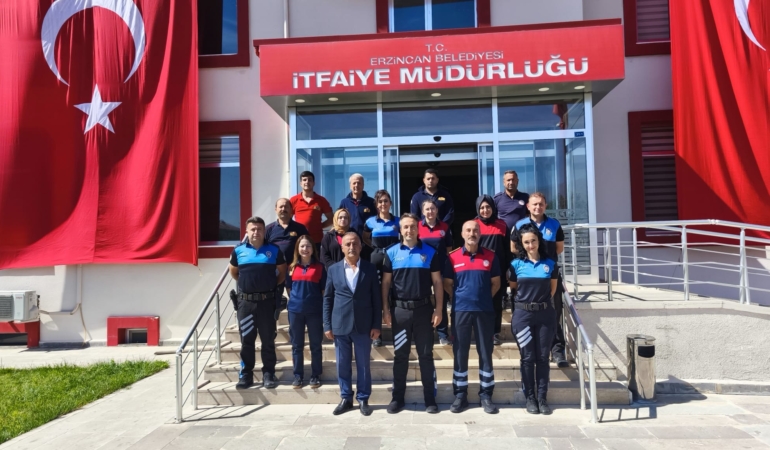 Erzincan Emniyeti’nden İtfaiyecilere Anlamlı Ziyaret