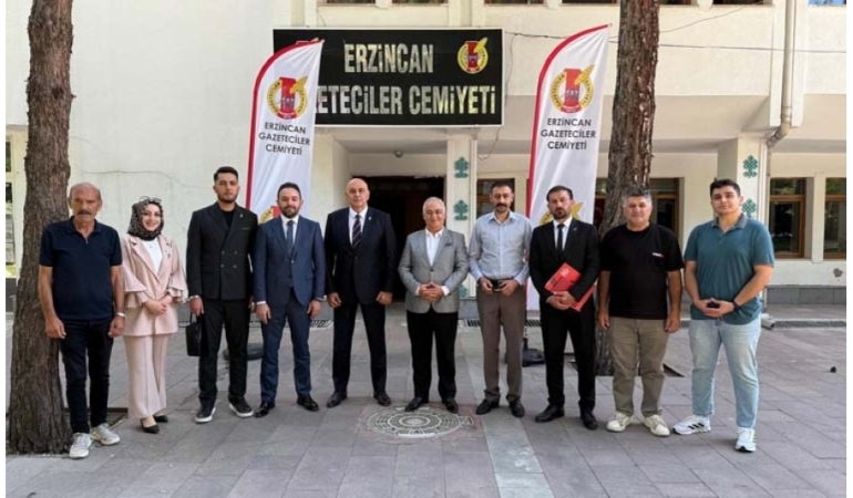 Zafer Partisi Heyetinden Gazeteciler Cemiyetine Ziyaret