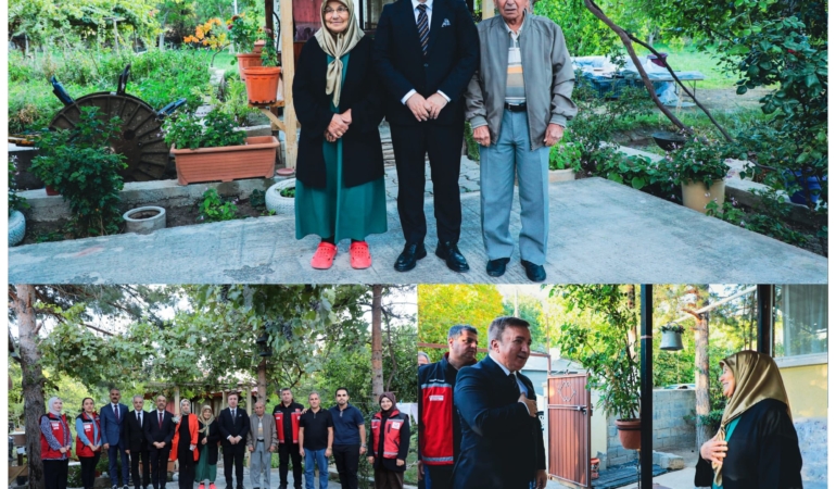 Vali Hamza Aydoğdu’dan Yaşlılar Günü’nde Anlamlı Ziyaret