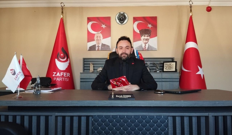 Zafer Partisi Erzincan İl Başkanı Özmen: Sloganlara Tepki Gösterdi