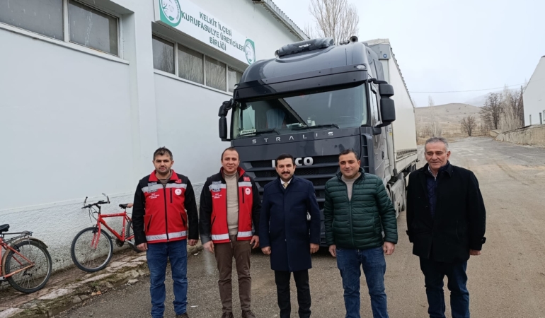 Kelkit kuru fasulyesi Mersin’den raflara dağılıyor