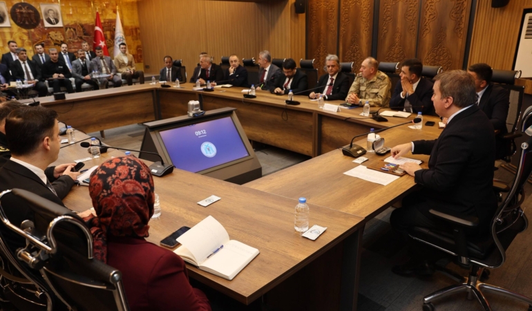 Erzincan’da Yatırımlar Masaya Yatırıldı