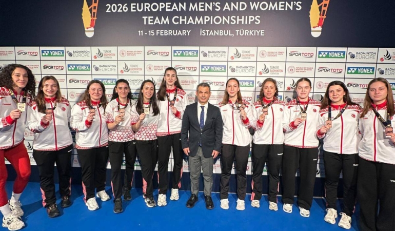 Badminton Kadın Milli Takımımız Tarih Yazdı: Avrupa Üçüncüsü