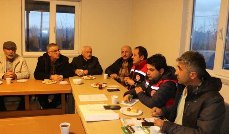 Tepecik’te Üretici Buluşması: “El Birliğiyle Erzincan Tarımı Güçlenecek”