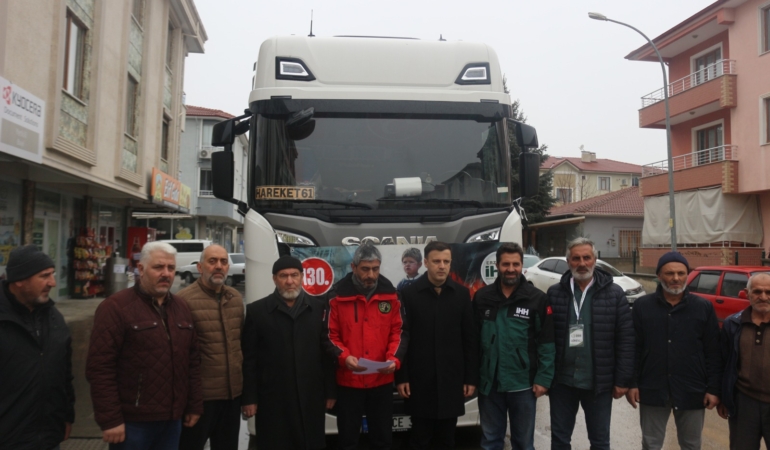 Erzincan’dan Gazze’ye Yola Çıktı