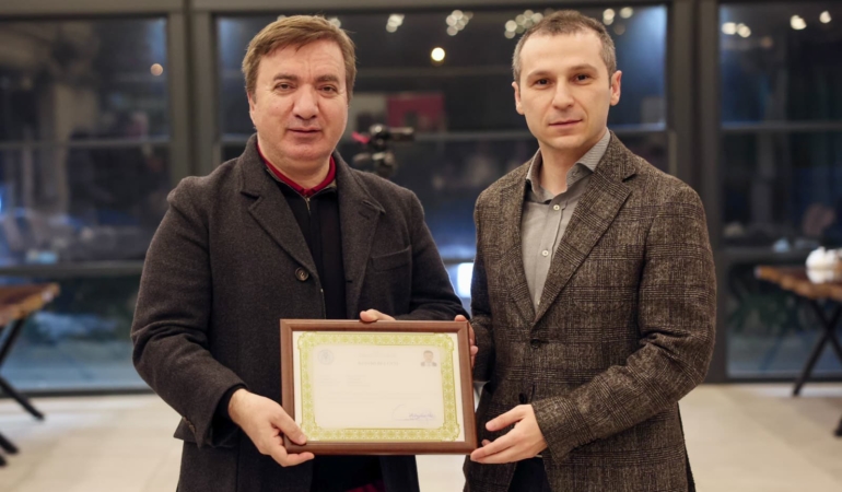 “Üzümlü Kaymakamı Buğra Karadağ’a Veda Töreni
