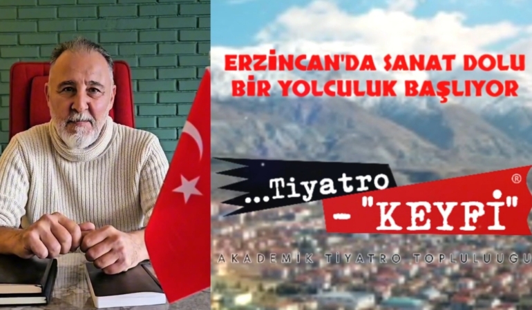 Tiyatro Keyfi Atölyeleri 2 Mayıs’ta Erzincan’da Başlıyor