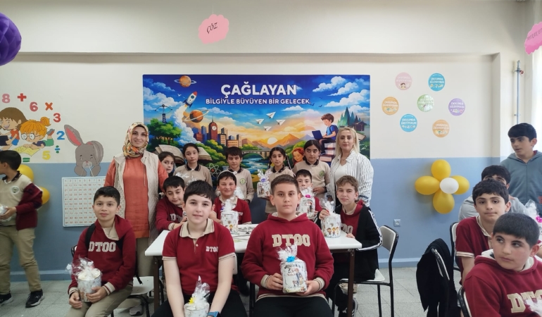 ÇEDES Projesi Kapsamında Öğrencilerden Anlamlı 23 Nisan Etkinliği