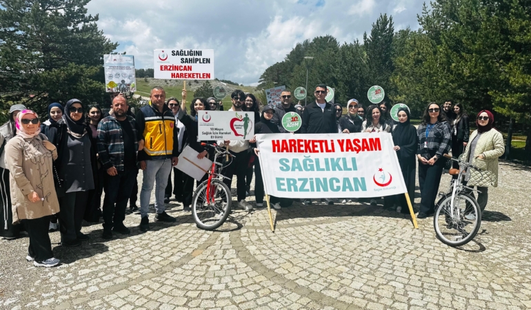 “Sağlık İçin Hareket Et” Etkinliği Doğayla Buluştu