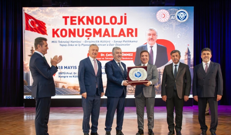 Bakan Yardımcısı Dr. Çetin Ali Dönmez EBYÜ’de Öğrencilerle Buluştu
