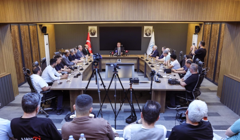 Erzincan’ın Bugünü ve Yarını Basınla Yapılan Toplantıda Ele Alındı