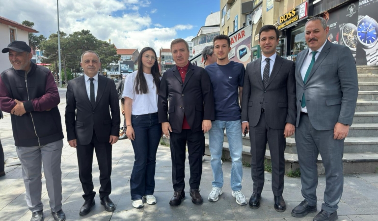 Vali Aydoğdu, Esnaf ve Vatandaşlarla Buluştu