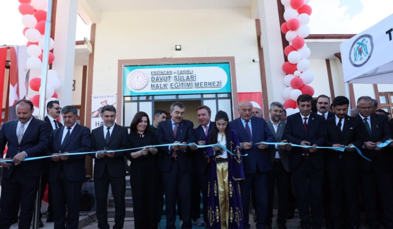 Davut Sulari Halk Eğitimi Merkezi Açılış Töreni