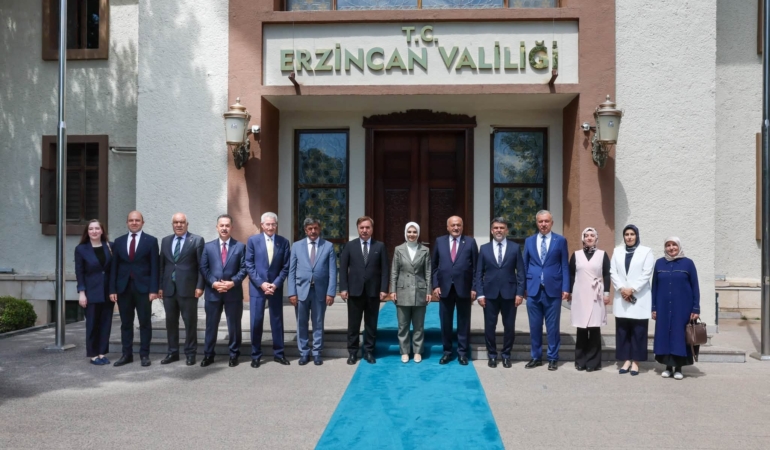 Bakan Göktaş’tan Erzincan Valiliği’ne Ziyaret