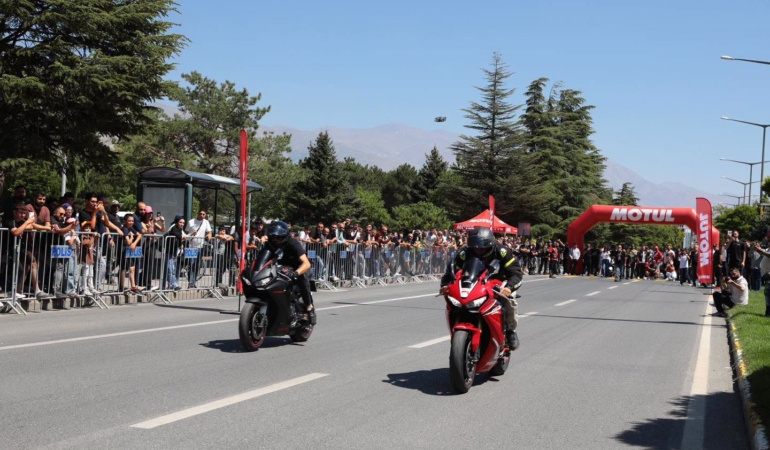 Ergan Motofest’te Adrenalin Tavan Yaptı
