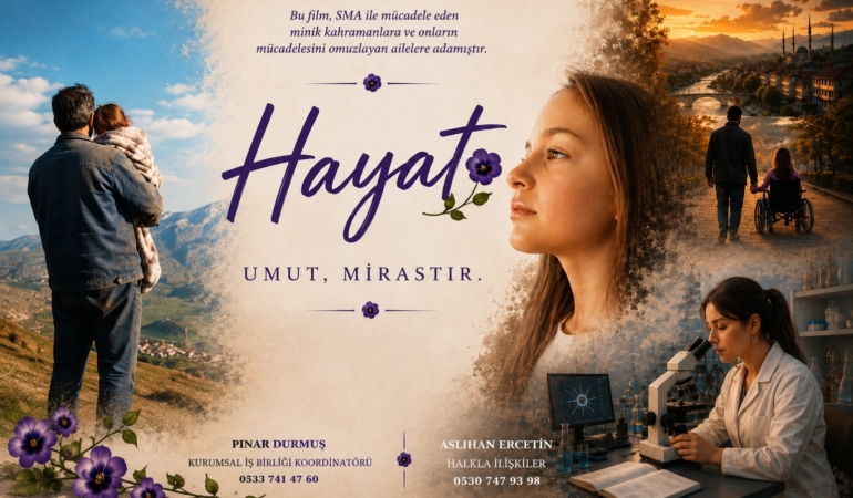 Erzincan’da Sinema Heyecanı: SMA Mücadelesini Anlatan “Hayat” Filmi Sete Çıkıyor