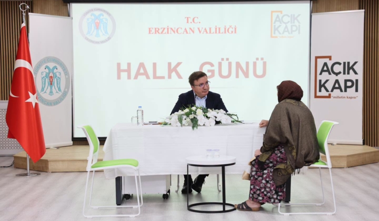 Erzincan’da Halk Günü Buluşması
