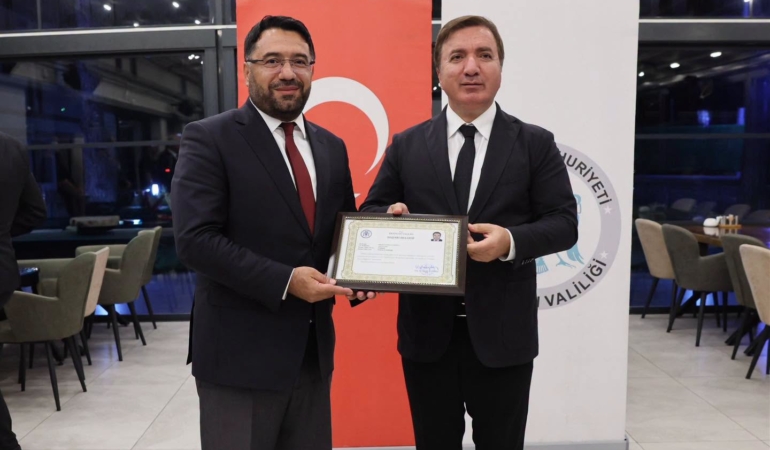 Erzincan’da İl Müftüsü İsmail Fakirullahoğlu’na Veda Programı Düzenlendi