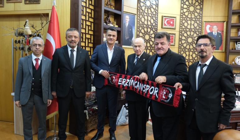 Erzincanspor Yönetiminden Ankara Çıkarması: Sarıgül ve Bahçeli’ye Ziyaret