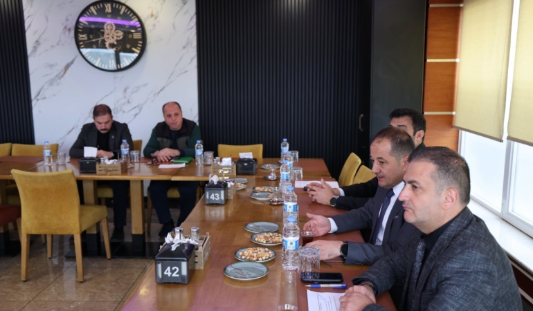 Tarım ve Orman Birimleri Arasında Koordinasyon Toplantısı Yapıldı